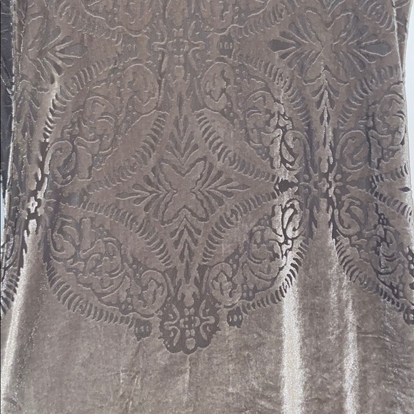 Only Worn Once Silver Velvet Free People Dress SzM - Picture 2 of 6